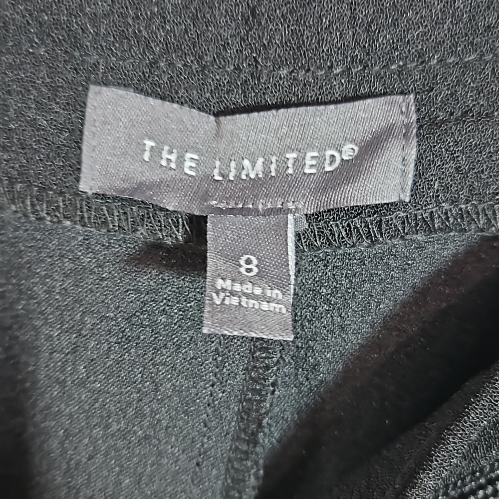 The Limited Wide Leg Pants Black Size 8 - Picture 5 of 7